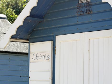 a beach hut in cromer england