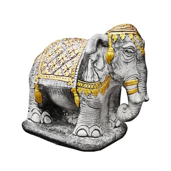 Thailand religious sculpture - stone elephant