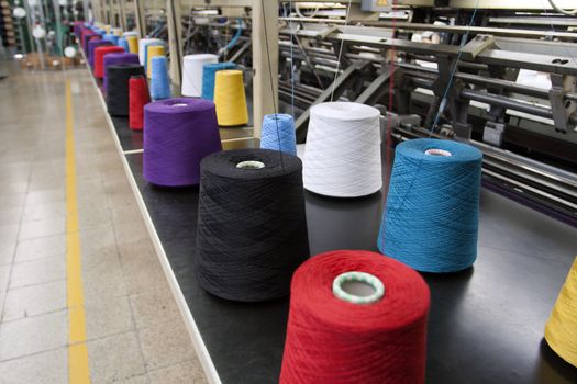 Textile Production - Weaving machine