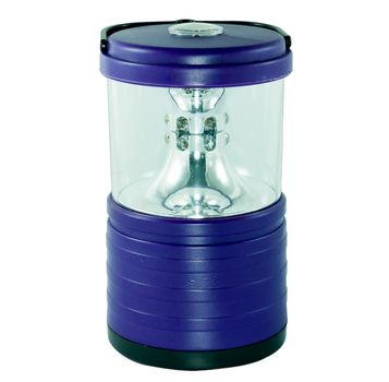 blue electric lantern isolate on white background
