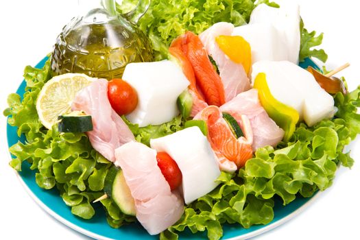 fish skewers