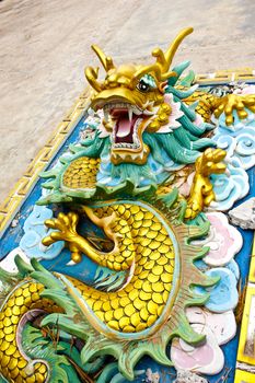 Stock Photo - Golden Chinese Dragon