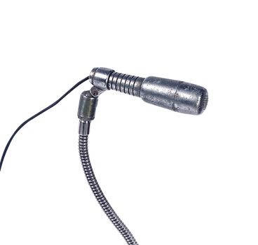 vintage microphone isolated