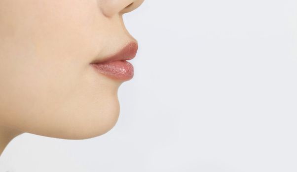 Beautiful female lips