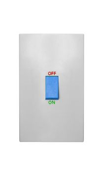 Light Switch isolated on white background