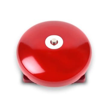 alarm on a white background