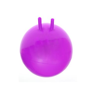 fitness ball isolated on white