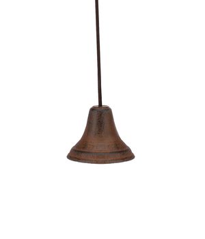 Classic bell on the white