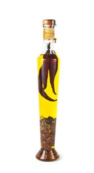 Olive oil with pepper