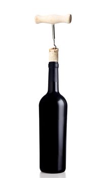 Opening bottle of wine
