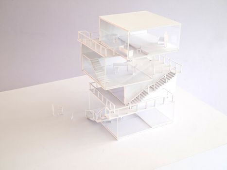 arcitectural housing model,japanese style