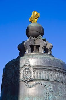 Tsar (king) Bell is the largest in the world, Moscow Kremlin, Russia