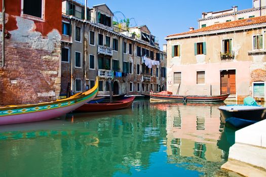 Simply one of the most beautiful canals in Venice, Italy