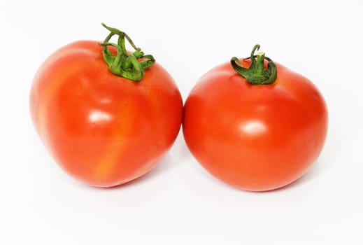 two tomatoes