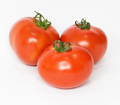 three tomatoes