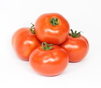 four tomatoes