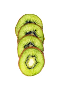 Kiwi isolated on white background 