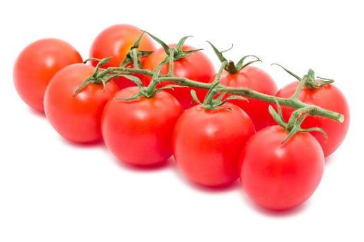 Fresh tomatoes isolated on whtie background