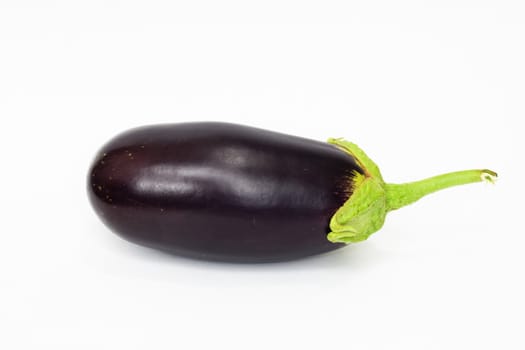 Eggplant on white background 