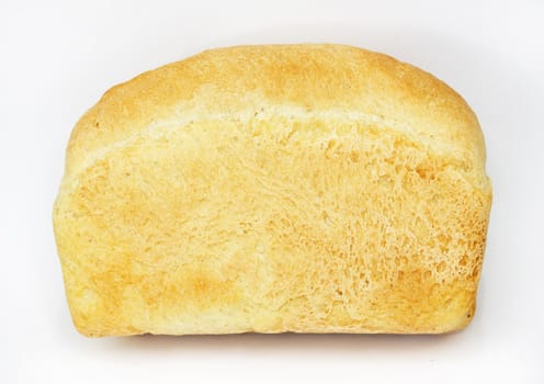 Bread isolated over white background 