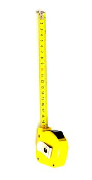 20 Meter - metering measuring tape, white Background 