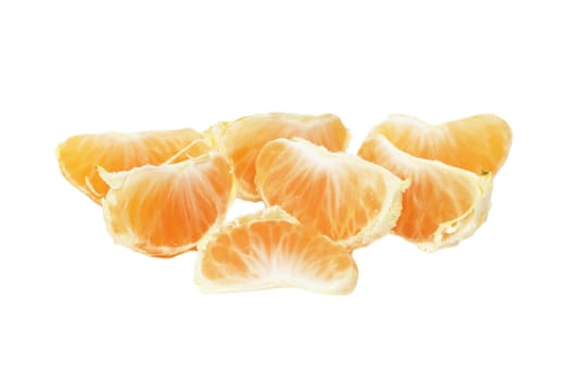 Segments of tangerine. 