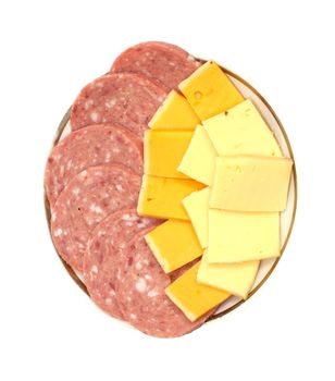sausage with cheese