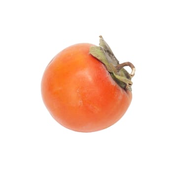 Persimmon Isolated on White Background 