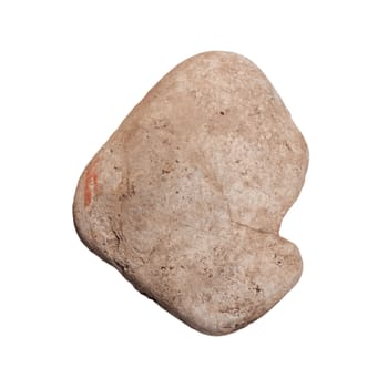 Stone isolated on white 