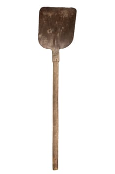Shovel Isolated on a White Background. 
