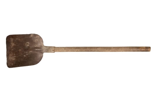 Shovel Isolated on a White Background. 