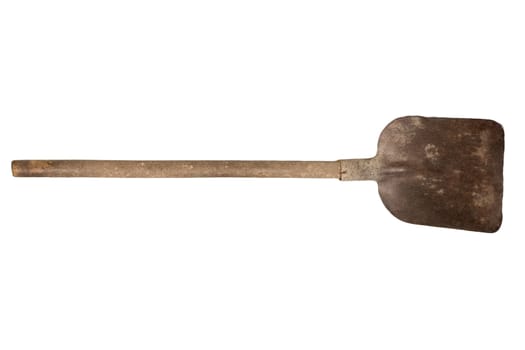 Shovel Isolated on a White Background. 