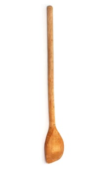 Wooden spoon, isolated 