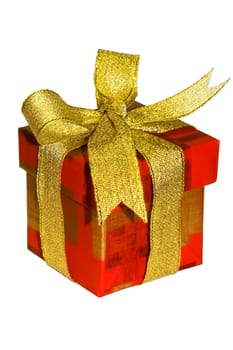 An isolated box with very nice present