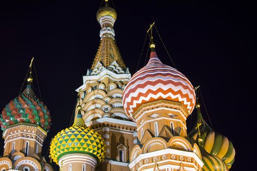 St Basil's Cathedral on Red Square, Moscow, Russia