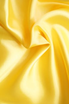 Smooth elegant golden silk can use as background 