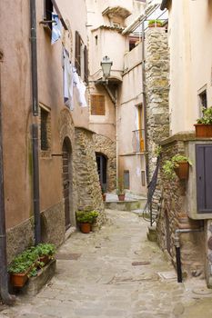 tuscan nook, Castagneto village, Tuscany 