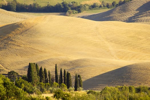 Tuscany hills in summer, Italy