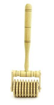 Wooden masseur made of firm breed of wood
