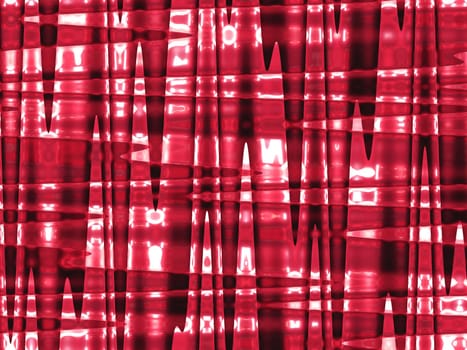 Image of red abstract background like a fabric