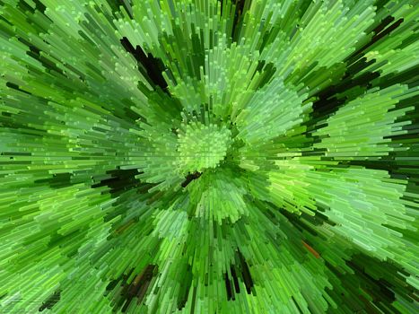 The image of the green abstract background