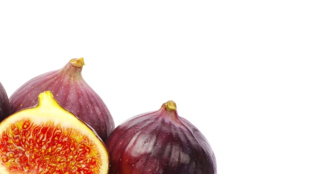 fig isolated on a white