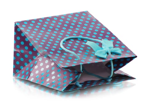 Beatiful shopping bag isolaten on white background