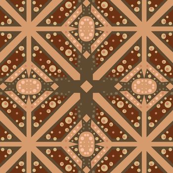 Seamless background of brown geometric seamless lines