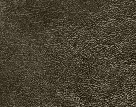 Close-up of brown leather for texture or background