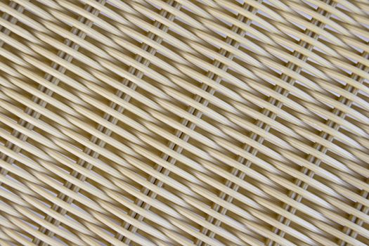 Close-up of wicker chair for texture or background