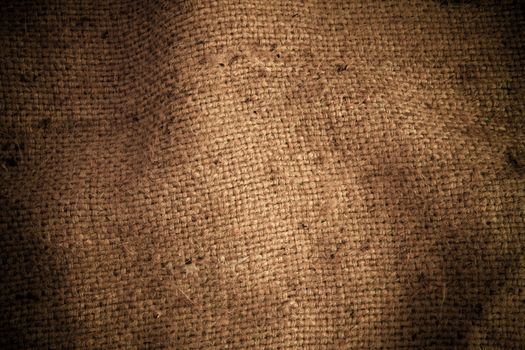 Texture sack sacking country as the background