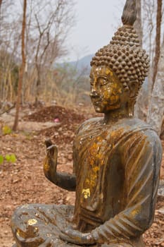 Ancient Buddha in Thailand, beautiful