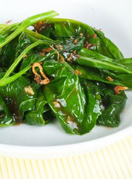 Stir Fried Vegetables on a plate