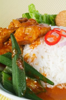 asia food and rice malaysia